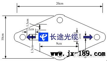 地面金屬牌示意圖